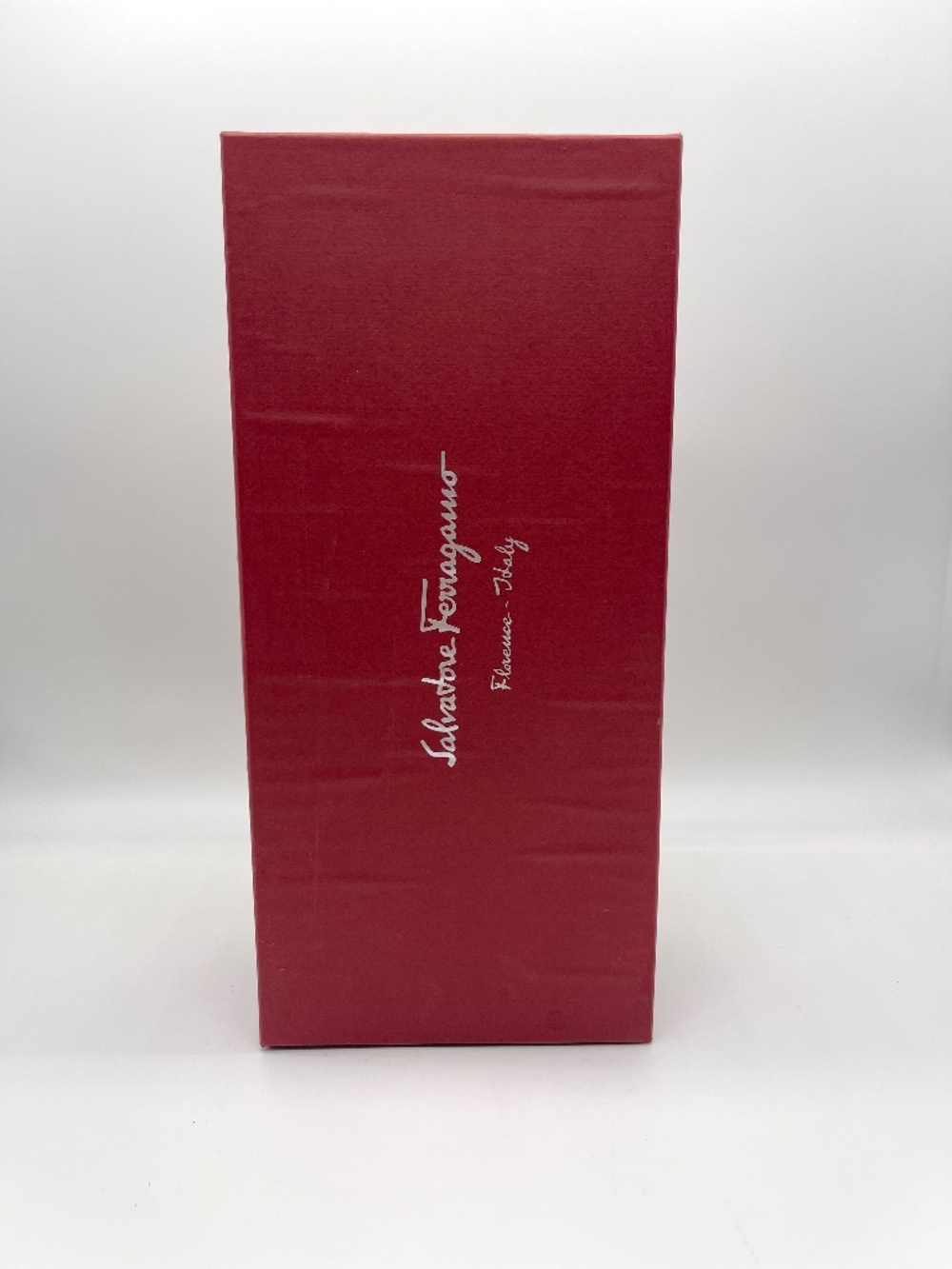 Salvatore Ferragamo Empty Shoe Box Red Storage Replacement Gift